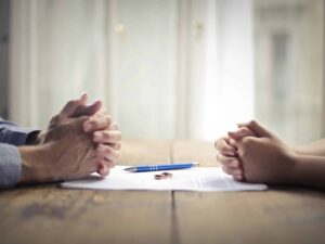 divorcing couple