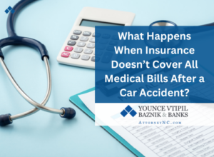 what happens when insurance doesn't cover all medical bills after car accident