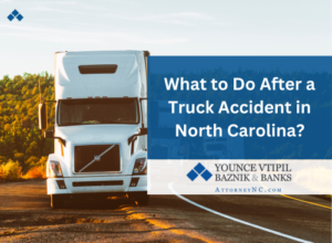 what to do after a truck accident in NC