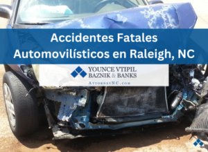 accidentes fatales de auto en Raleigh, NC
