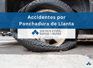 accidentes por ponchadura de llanta