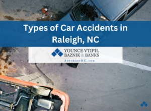 types of car accidents in Raleigh, NC