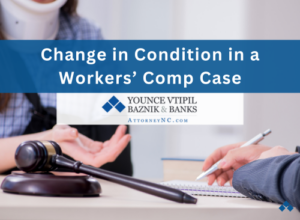 change in condition in a workers' comp case