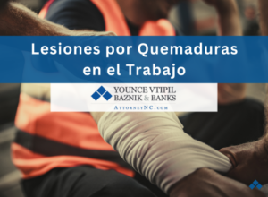 lesiones por quemaduras en el trabajo