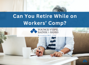 can you retire while on workers' comp