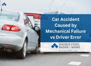car accident caused by mechanical failure vs driver error