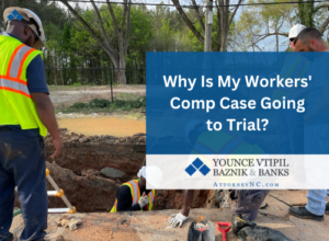 why is my workers comp case going to trial