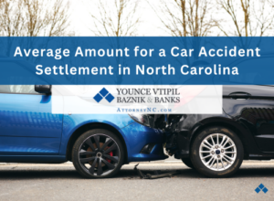 average amount for a car accident settlement in North Carolina