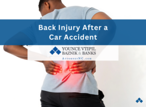 back injury after a car accident