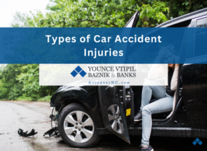 types of car accident injuries