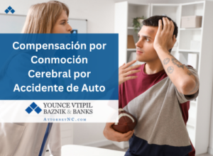 compensacion por conmocion cerebral por accidente de auto
