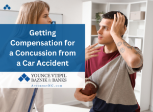 getting compensation for a concussion from a car accident