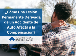 lesion permanente derivada de un accidente de auto afecta compensacion