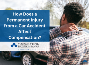 permanent injury from a car accident affect compensation
