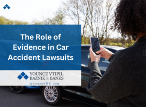 role of evidence in car accident lawsuits