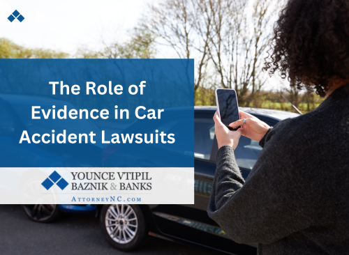 role of evidence in car accident lawsuits
